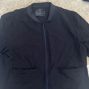 Figs Black Zapote Scrub Jacket Size XL men